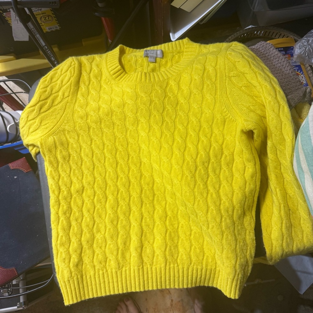 J crew cashmere sweater